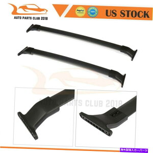[tLA 11-12z_IfbZCgbv̂߂̐VubNA~jEUSXgbN[tbNNXo[ NEW Black Aluminum US Stock Roof Rack Cross Bar For 11-12 Honda Odyssey TOP