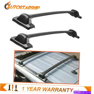 [tLA 07-112xgbv[tbNNXo[Honda CRV CR-V EX LX Luggage Carrier Black 2X Top Roof Rack Cross Bar For 07-11 Honda CRV CR-V EX LX Luggage Carrier Black