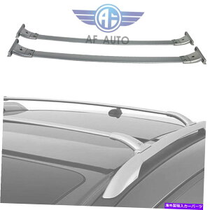[tLA Vo[וLA[tbNgbvNXo[[13-19YpXt@C_[ Silver Luggage Carrier Roof Rack Top Cross Bar Rail For 13-19 Nissan Pathfinder