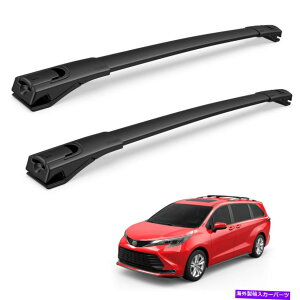 [tLA 13-18̃A~jE[tbNNXo[NXo[gbvg^RAV4 w/[t[ Aluminum Roof Rack Cross Bar Crossbar Top For 13-18 Toyota RAV4 w/ Roof Rails
