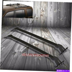 [tLA {g}bgubN[tbNו/obOJ[S[NXo[o[09-15pCbg BoltOn Matte Black Roof Rack Luggage/Bag Cargo Rail Crossbar Bar For 09-15 Pilot