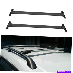[tLA 2010N2015N̍[t[bNNXo[NTXRX350 RX450HוLA Black Roof Rail Rack Cross Bars for 2010-2015 Lexus RX350 RX450H Luggage Carrier
