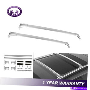 [tLA 100|h2xgbv[tbNNXo[וLAtBbg13-18YpXt@C_[ 100LBS 2X Top Roof Rack Cross Bars Luggage Carrier Fit 13-18 Nissan Pathfinder