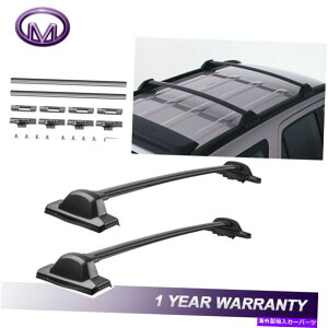 [tLA 2007-20112{̃gbv[tbNNXo[Honda CRV Black Luggage Carrier 150lbs 2X Top Roof Rack Cross Bars For 2007-2011 Honda CRV Black Luggage Carrier 150LBS