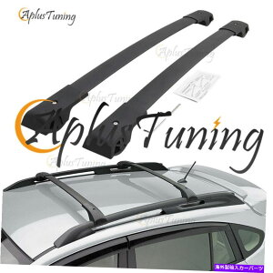 [tLA g^RAV4 2005-2012ubNNXo[NXo[A~jE[tbNɓKĂ܂ Fit for Toyota RAV4 2005-2012 Black Cross Bars Crossbars Aluminum Roof Rack