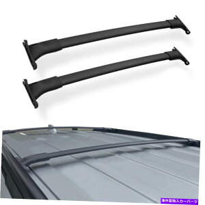 ルーフキャリア 2013-2019 2014 Ford Escapeのラバールーフラッククロスバーキャリア貨物荷物 Rubber Roof Racks Cross Bar Carrier Cargo Luggage For 2013-2019 2014 Ford Escape