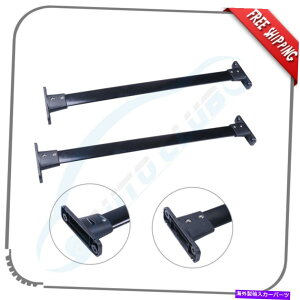 [tLA yAtBbg2005-2012YpXt@C_[[tbNNXo[ubNוLA Pair Fits 2005-2012 Nissan Pathfinder Roof Rack Cross Bar Black Luggage Carrier