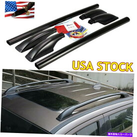 ルーフキャリア SUV 43 "110cm Rails Barサイドアルミニウム合金キャリアの装飾用のカールーフラック Car Roof Rack For SUV 43" 110cm Rails Bar Side Aluminum Alloy Carrier Decoration