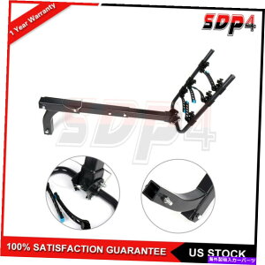 [tLA J[oCNbNqb`}Eg_u܂肽ݎ]ԃJ[gbv[tbN̂߂versal Unversal For Car Bike Rack Hitch Mount Double Foldable Bicycle Car Top Roof Rack