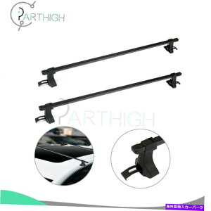 [tLA 54 "4hASUVgbNW[vA~jẼjo[Tgbv[tbNNXo[ו 54" Universal Top Roof Rack Cross Bar Luggage For 4 Door SUV Truck Jeep Aluminum