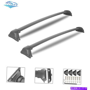 [tLA Zbgi2j2017-20z_CRV CR-V 150lbs̃[tbN[NXo[וLA Set(2) Roof Rack Rail CrossBar Luggage Carrier For 2017-20 Honda CRV CR-V 150lbs