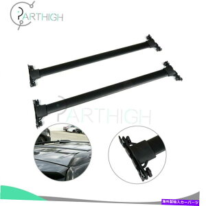 [tLA 10-15NTXRX350 RX450HA~jE[tbNNXo[ubNCXg[ȒP For 10-15 Lexus RX350 RX450H Aluminum Roof Racks Cross Bar Black easy to install