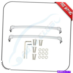 [tLA 2017-2019z_CRV CR-VVo[[tbNNXo[2PCSA~jEo[ For 2017-2019 Honda CRV CR-V Silver Roof Rack Cross Bar 2Pcs Aluminum Bar