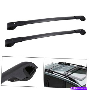 [tLA Subaru Forester 2019-2022 Black Cross Barsו[tbN[̕č US Stock For Subaru Forester 2019 - 2022 Black Cross Bars Luggage Roof Rack Rail