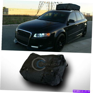 [tLA h̃gbvNXo[bNݕAobOJ[/SUV/gbN/oC13 Black Waterproof Roof Top Cross Bar Rack Cargo Carrier Bag Car/SUV/Truck/Van C13