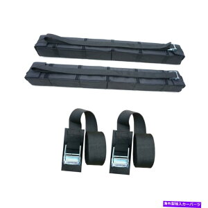 [tLA Alfa Gear Universal܂肽݁APCp̌yʐUh~[tbNpbh... Alfa Gear Universal Folding Lightweight Anti-Vibration Roof Rack Pads for Kay...