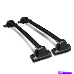 [tLA ubNOEX^C[tbN/[gbv}EgJ[SNXo[2007-2011z_CRV BLACK OE STYLE ROOF RACK/RAIL TOP-MOUNT CARGO CROSS BAR FOR 2007-2011 HONDA CRV