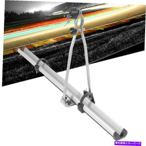 [tLA A~jE[tgbvzC[IVO]Ԏ]ԃbN}EgbN33lbő啉 Aluminum Roof Top Wheel-On Single Bicycle Bike Rack Mount Lock 33LB Max Load