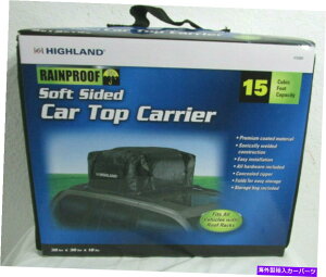[tLA nCh15CUJ[gbvLA10389\tgTChCv[t38 "x38" x18 " Highland 15cu Car Top Carrier 10389 soft Side Rainproof 38"x38"x18"