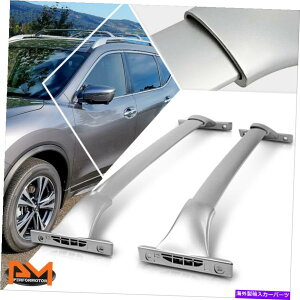 [tLA 14-18Rogue OEX^CA~jE[tbN[NXo[וݕLA For 14-18 Rogue OE Style Aluminum Roof Rack Rail Crossbar Baggage Cargo Carrier