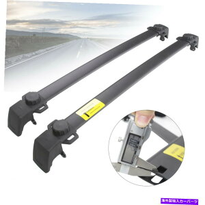 [tLA 17-20W[vRpXp̃yAJ[[tbNNX[SוLA Pair Car Roof Rack Cross Rails Rail Bars Luggage Carrier For 17-20 JEEP COMPASS