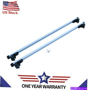 [tLA yAA~jEJ[gbvNXo[[tbNNXo[53 '' 153cmݕpו Pair Aluminum Car Top Cross Bar Roof Rack Crossbar 53'' 153cm For Cargo Luggage
