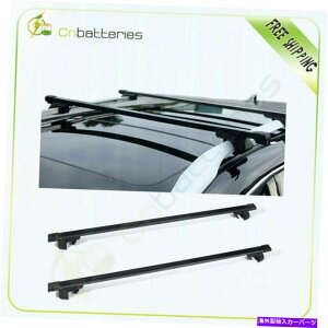 [tLA W[vpgIbgwr[f[eBubN[tbN48 "NXo[ݕ^ƎҌ For JEEP PATRIOT Heavy-Duty Black Roof Rack 48" Cross Bars Cargo Carrier