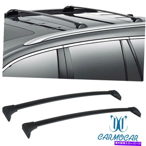 [tLA 2016-2021z_pCbgt@Ng[X^C[tbNA~jENXo[ubNɓKĂ܂ Fit For 2016-2021 Honda Pilot Factory Style Roof Rack Aluminum Cross Bar Black