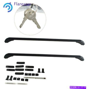 ルーフキャリア FLARESTARユニバーサルカートップルーフラッククロスバー荷物キャリー調整可能 Flarestar Universal Car Top Roof Rack Cross Bar Luggage Carrie Adjustable