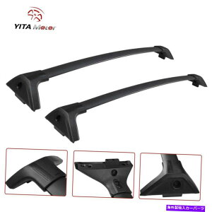 [tLA 2 x 2019-22g^RAV4וݕAƎ҂̃A~jE[tbNNXo[ 2 X Aluminum Roof Rack Cross Bars For 2019-22 Toyota RAV4 Luggage Cargo Carrier