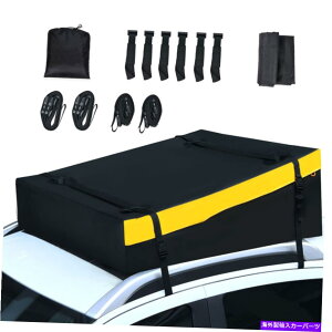 [tLA Vhԉ̃gbvbNLAJ[SobOוL[us NEW Waterproof Car Roof Top Rack Carrier Cargo Bag Luggage Storage Cube Travel