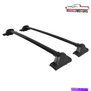 [tLA ubNNXo[2007-2011z_CRV[tgbv[bNLA07-11ɓK܂ Black Cross Bars Fits 2007-2011 Honda CRV Roof Top Rail Rack Carrier 07-11