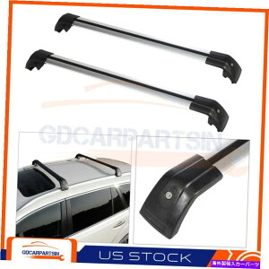 [tLA 2013N2018Ñ~crṼAEg_[[tbNNXo[Vo[וLA For 2013-2018 Mitsubishi Outlander Roof Rack Cross Bars Silver Luggage Carrier