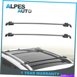 ルーフキャリア ペアルーフラッククロスバー2007-2017の荷物キャリー Pair Roof Rack Cross Bars Luggage Carrie For 2007-2017 Jeep Patriot w/ Rails