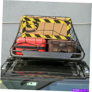 [tLA [tbNJo[lbg[NgbvוLAݕLklbgANZT[ Roof Rack Cover Network Top Luggage Carrier Cargo Elasticated Net Accessories