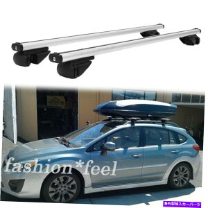 [tLA XoCvbTnb`obN01-15 SUV[tbNNXo[[וLA For Subaru Impreza Hatchback 01-15 SUV Roof Rack Cross Bar Rail Luggage Carrier