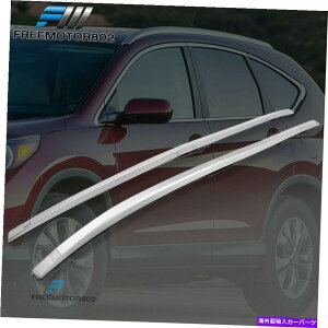 [tLA 12-16̃z_CRV CR-V OEX^C[tbNTCh[o[וLAVo[ For 12-16 Honda CRV CR-V OE Style Roof Rack Side Rail Bar Luggage Carrier Silver