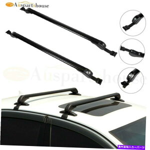���[�t�L�����A 43.3 ''���j�o�[�T���J�[�g�b�v�ו��L�����A�̃��[�t���b�N�N���X���[���o�[165lb Roof Rack Cross Rail Bar For 43.3'' Universal Car Top Luggage Carrier 165lb�y���s�A���i�z