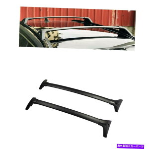 [tLA 19-21g^RAV4ubN[tbNNXo[וLAo[OEX^C For 19-21 Toyota RAV4 Black Roof Rack Cross Bar Luggage Carrier Bar OE Style