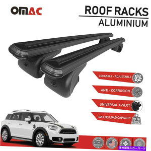 [tLA [tbNוLANXo[~jN[p[Jg[}F60 2017-2022ɓK Roof Rack Luggage Carrier Cross Bars Fits Mini Cooper Countryman F60 2017-2022