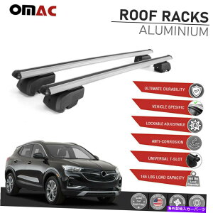 [tLA 2 PCSVo[[tbNNXo[rCbNGR[GX 2020-2022pוLA 2 Pcs Silver Roof Rack Cross Bars Luggage Carrier for Buick Encore GX 2020-2022