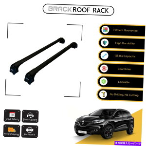 [tLA ubN[tbNוLAm[JW[2015̃NXo[ - ubNAbv BRACK Roof Rack Luggage Carrier Cross Bars For Renault Kadjar 2015 - Up Black
