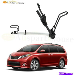 [tLA ̃gbv]ԃLAbNbNhX`[t1̎]ԉݕ Roof Top Bicycle Carrier Rack For One Bike Cargo with Lock Waterproof Steel