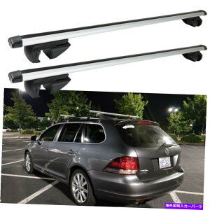 [tLA VW Jetta SportWagen Wagon 48 "J[gbv[tbNNXo[]ԃLAp For VW Jetta Sportwagen Wagon 48" Car Top Roof Rack Cross Bar Bicycle Carrier