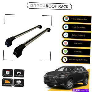 [tLA NTXNX 2016̃ubN[tbNוLANXo[ - Vo[Abv BRACK Roof Rack Luggage Carrier Cross Bars For Lexus Nx 2016 - Up Silver