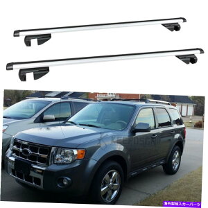 [tLA tH[hGXP[v08-12 48 "[tbNNXo[A~QbWJ[SLAA+ For Ford Escape 08-12 48" Roof Rack Cross Bar Aluminium Luggage Cargo Carrier A+