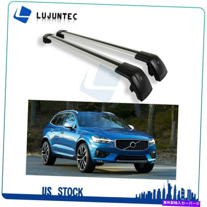 楽天市場】ルーフキャリア ボルボXC60 2013-2018カールーフラック荷物  