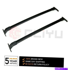 [tLA 2018 Ford Expedition CarubN[tbNNXo[ZbgA~jEyA For 2018 Ford Expedition car Black Roof Racks Cross Bars set Aluminum pair