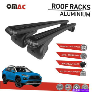 [tLA [tbNNXo[LAo[ubNtBbgg^RAV4Ahx`[2019-2022 Roof Rack Cross Bars Carrier Bar Black Fits Toyota RAV4 Adventure 2019-2022