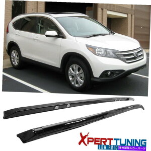 [tLA 2012-2016z_CR-V 2PCS OEt@Ng[X^C[tbNNXo[OXubN Fits 2012-2016 Honda CR-V 2PCS OE Factory Style Roof Rack Cross Bars Gloss Black